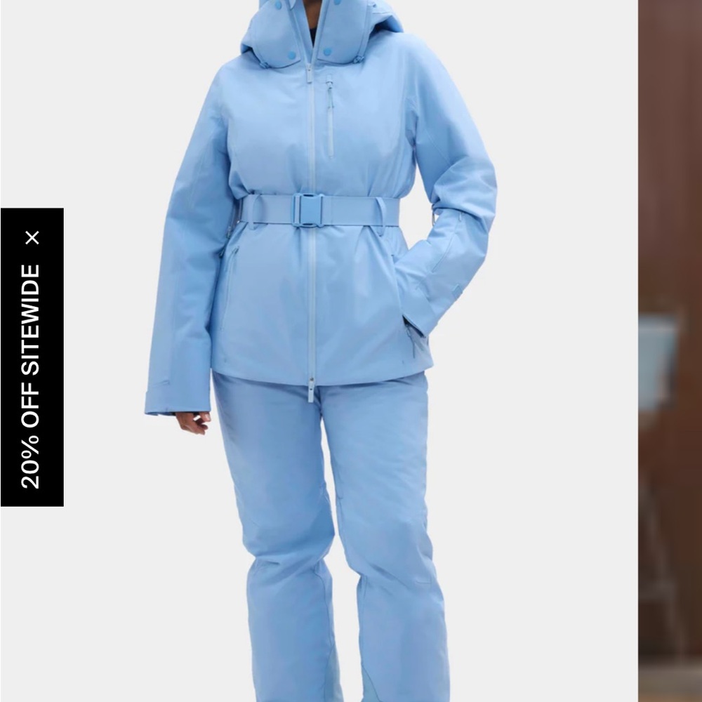 Women's Sky Blue Ski Jacket